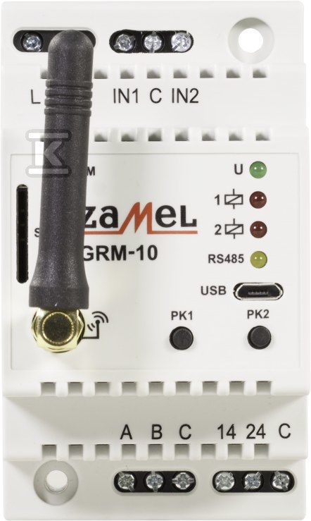 GSM modular 2-channel remote controller - EXF10000083